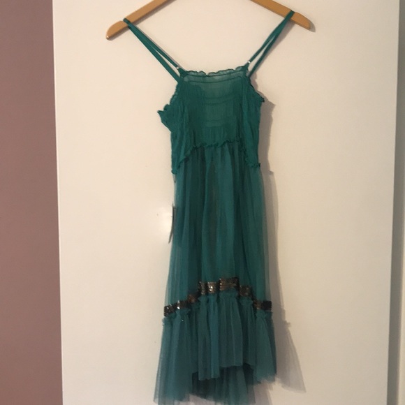 NWT Free People FP ONE Princess Smocking Slip Mini Dress Rare Holy Grail New Sm - Picture 4 of 16